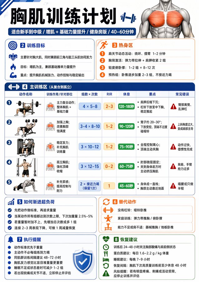 Chinese Fitness Infographic