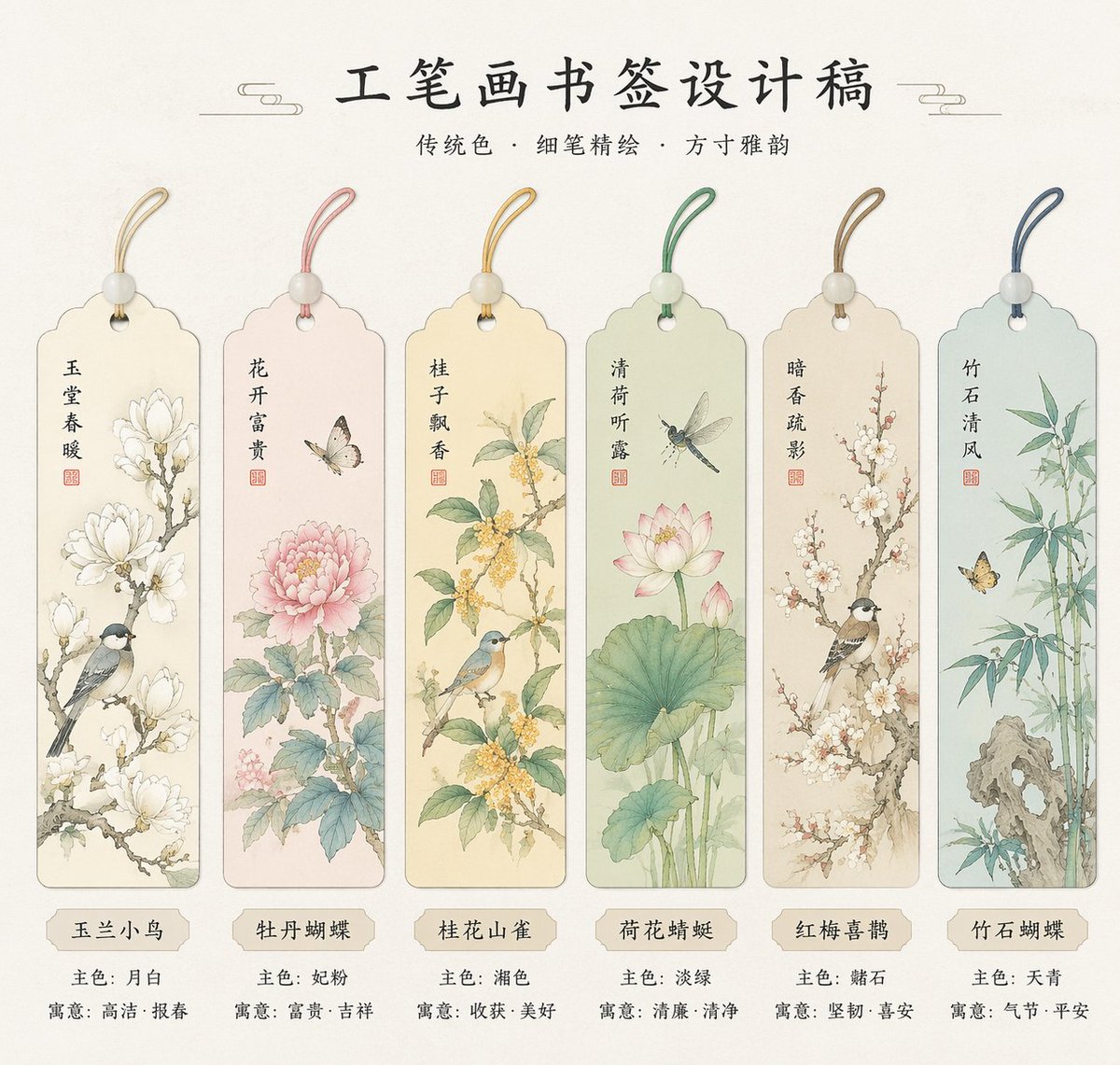 Stunning American Stylist Stroke Bookmark Design