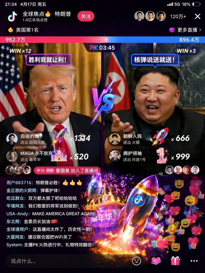 Livestream Interface Design