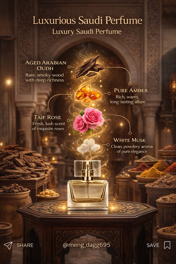 Floating Oud and Rose Fantasy