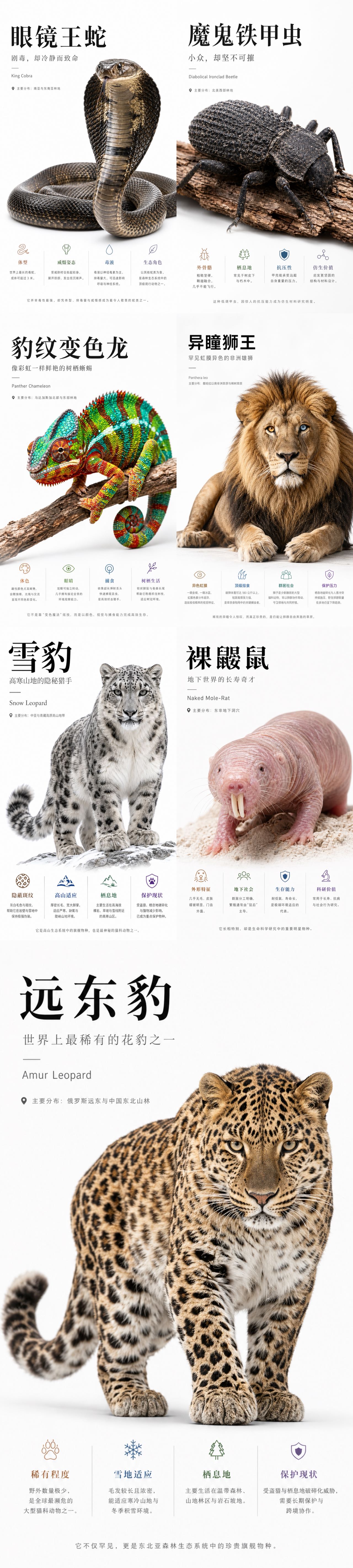 自然科普海报