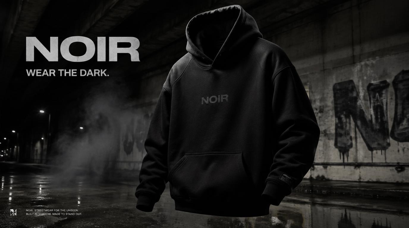 NOIR Streetwear Campaign