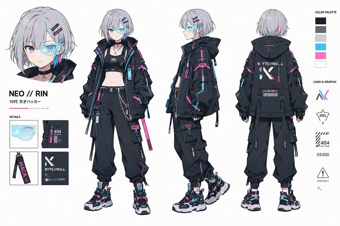 Cyber Hacker Character Sheet