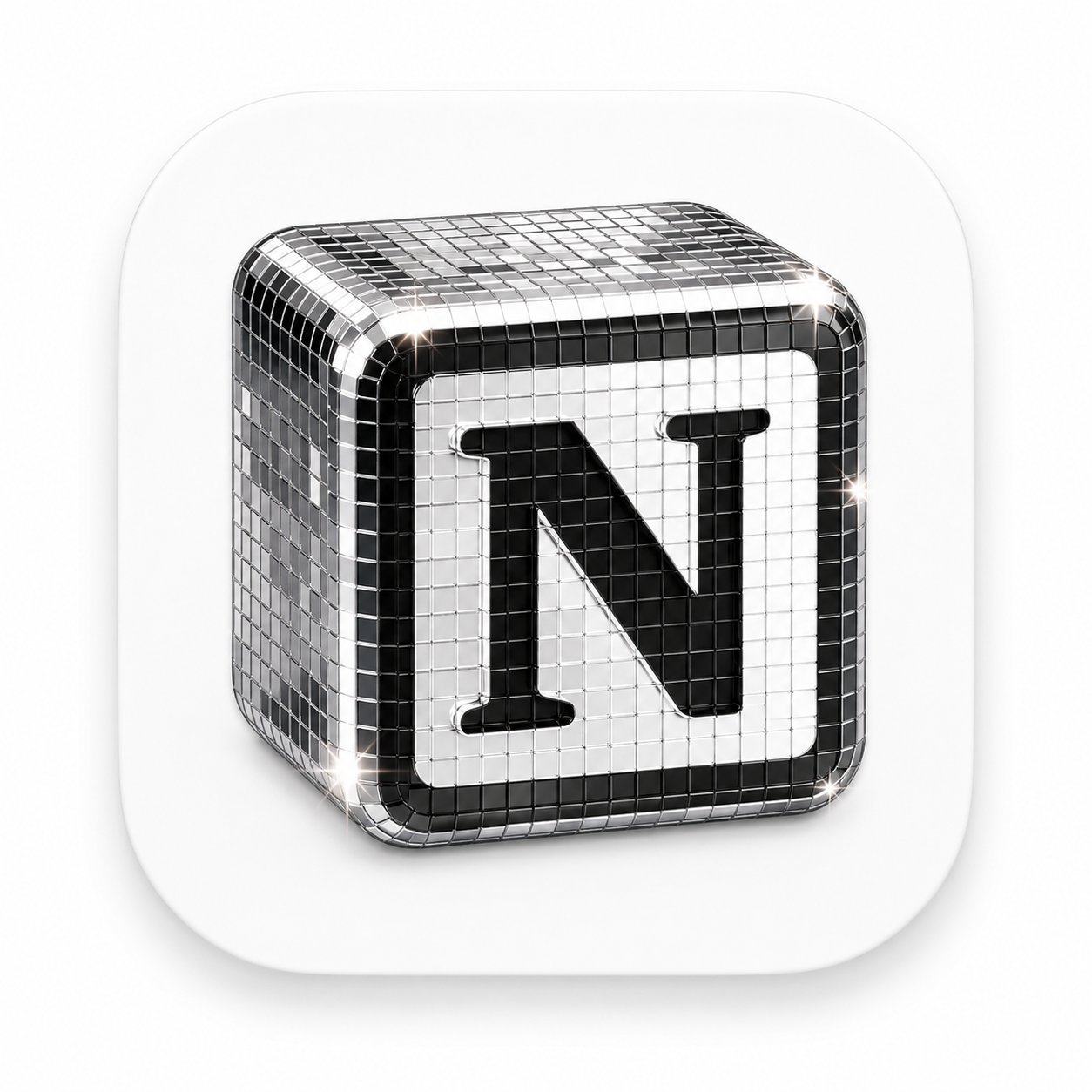 Disco Mirror 3D App Icon
