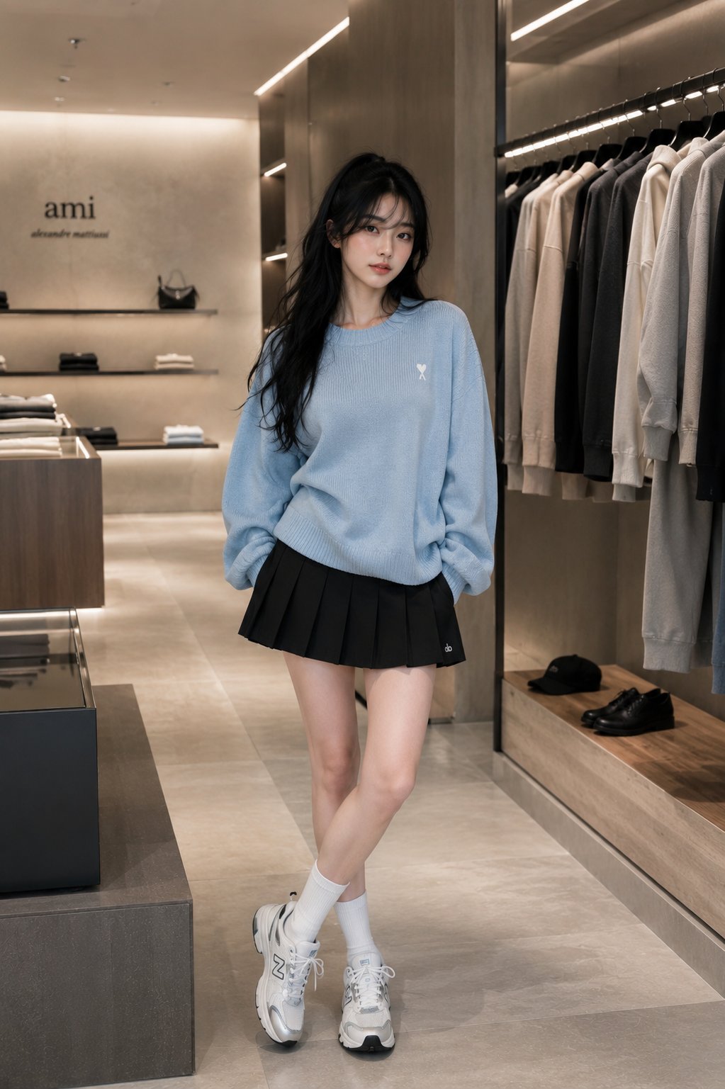 Minimal Boutique Full-Length Fashion Portrait