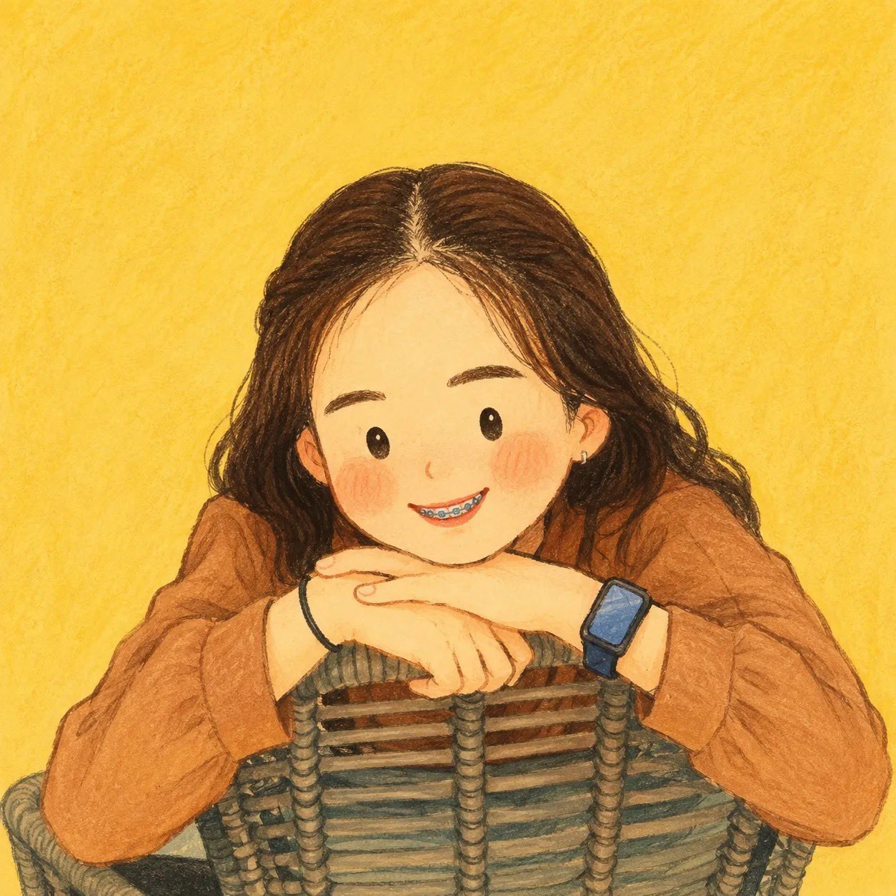 Hand-Drawn Children's Storybook Avatar