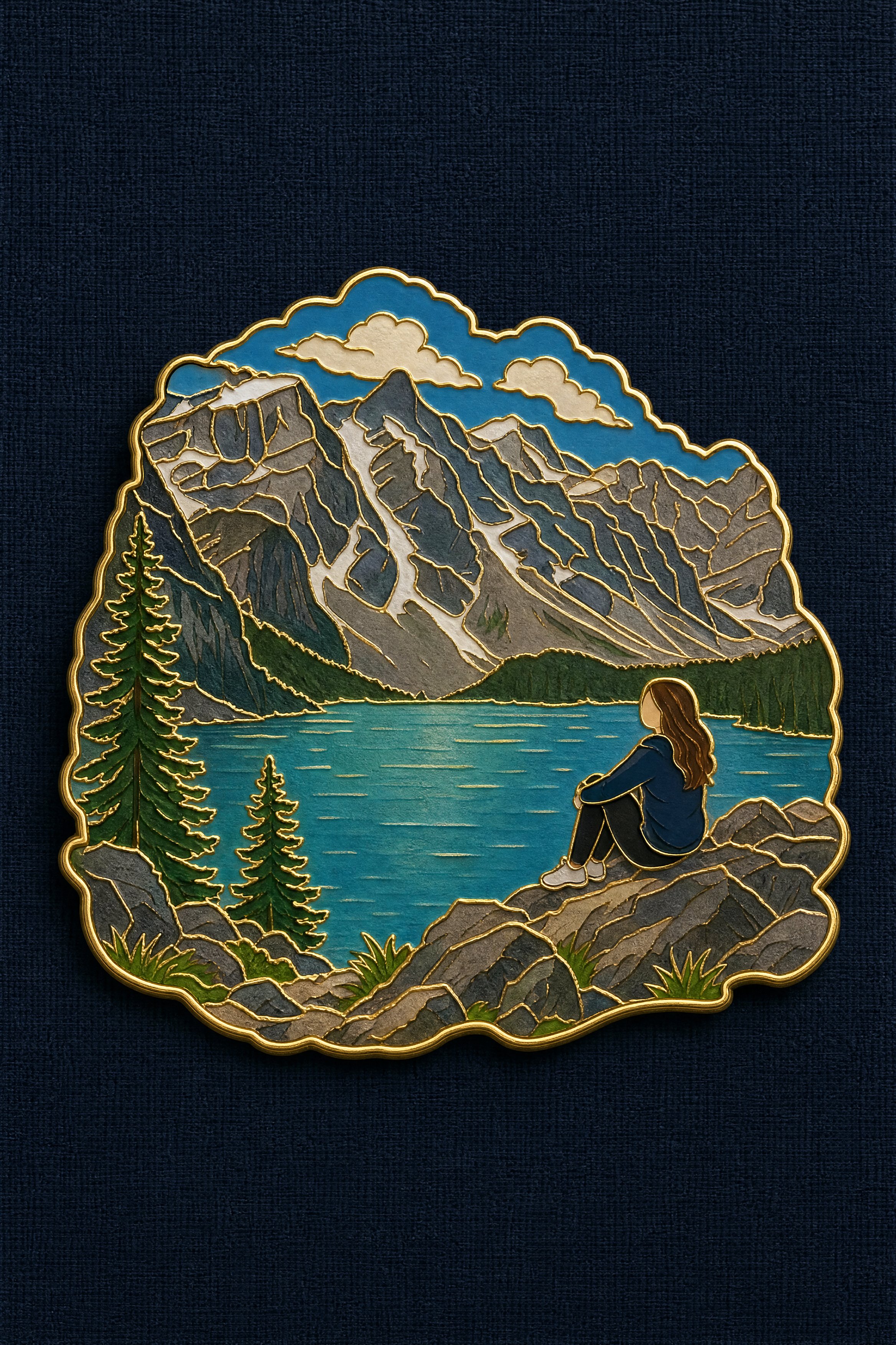 Travel Souvenir Enamel Pins